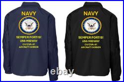 Navy Uss Independence Cvl-22 Carriercoaches Jacket. Navy Official License