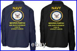 Navy Uss John C. Stennis Cvn-74 Carriercoaches Jacket. Navy Official License