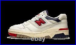 New Balance 550 Aime Leon Dore White Red Navy 6.5 BB550A3 FAST SHIPPING