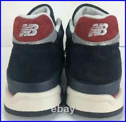 New Balance 998 J Crew x Running Shoes Navy Mens M998JC1 Made In USA Size 10.5D