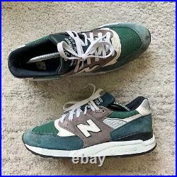 New Balance 998 Made In USA M998NL Teal / Forest Green US 10