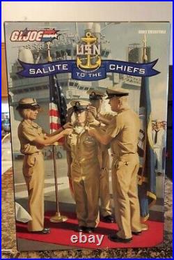 New Rare G. I. Joe USN Salute To The Chiefs NAVY Adult Collectibles