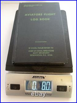New Vintage U. S. Navy Aviators Flight Log Book Unused Excellent Condition