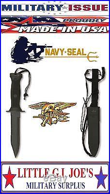 OKC GENUINE MILITARY ISSUE U. S. Navy Seals MK 3 Combat Knife 3281