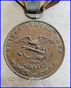 OLD USMC Navy/Marine Corps Mexico Campaign full size #rd 8998 Medal 1911-1917