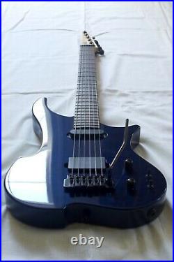 OM S1 Elite Electric Guitar Modern Custom Shop Deep Navy Blue USA Superstrat