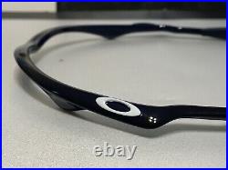 Oakley Pro M Frame Dark Navy Blue with White Oakley Icons Custom OCP + Pro M Bag