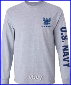 Officially Licensed United States Navy Long Sleeve T-Shirt