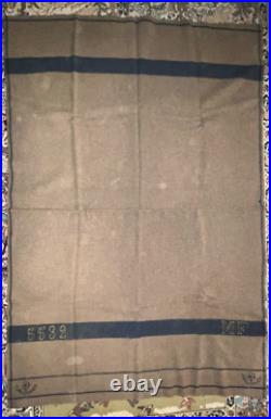 Old Antique Wool Sailor Blanket US Navy One of A Kind Rare