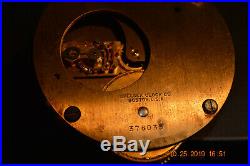 Old Chelsea Wwii 2 U. S. Navy Clock Ser. No. 36083e Bakelight Black Dial