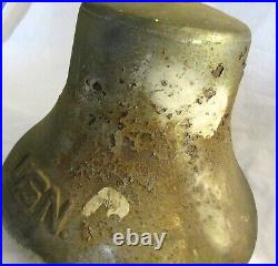 Old Usn Navy Us Navy Brass Ships Bell