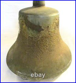 Old Usn Navy Us Navy Brass Ships Bell