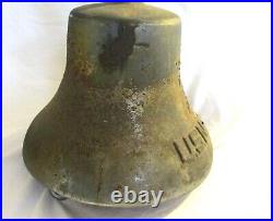 Old Usn Navy Us Navy Brass Ships Bell