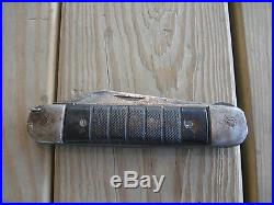 Old Vg Military WW2 Navy Pilot Survival Two Blade Folding Pocket Knife
