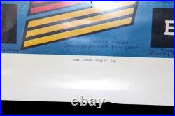 Original 1937 United States Navy Badges Insignia Matt Murphey Poster Sign