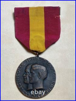 Original 1942 United States Typhus Commission Meritorious Service Medal US Navy
