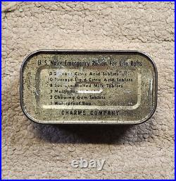 Original U. S. N. US Navy Emergency Ration for Life Rafts Survival Charms Company