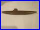 Original-VTG-US-Brass-Trench-Art-12-Submarine-Paperweight-Hefty-3-lbs-7-4-Oz-01-fn