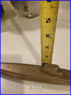 Original VTG US Brass Trench Art 12 Submarine Paperweight Hefty 3 lbs. 7.4 Oz