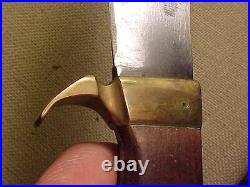 Original Very Nice Custom Wwii Fighting Knife From Usn Seabees Veteran
