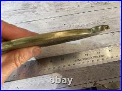 Original Vintage Usn Heavy Brass Plaque Nuclear Submarine Comsubpac