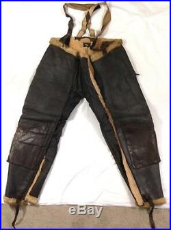 Original WW2 US Navy USN Flight Crew Pants Uniform trousers Army Bombers #A15