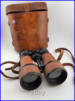 Original WWI United States Navy Night Glass Binoculars Made In USA Vintage