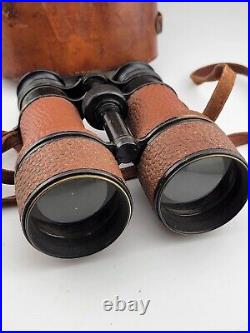 Original WWI United States Navy Night Glass Binoculars Made In USA Vintage