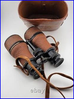 Original WWI United States Navy Night Glass Binoculars Made In USA Vintage