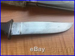 Original WWII Robeson U. S. Navy Mk 1 Knife with Scabbard