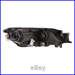 PERDE Chrome Projector Headlight Set For 2007-2011 Mazda CX-7 Halogen Models
