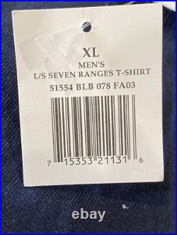 Patagonia Seven Ranges LS Beneficial Tee New With Tags Mens XL Vintage