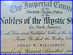 Perry W. Williamson Dr. Office military sign-military plaque and degree