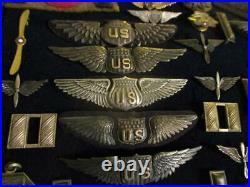 Post Ww1 Pre Ww2 All Feathers Very Rare Oroid H&h Navy Pilot Wing Pinback 2.75