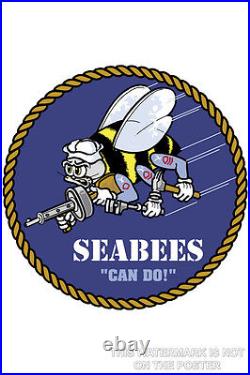 Poster, Many Sizes Seabees United States Navy Seabees
