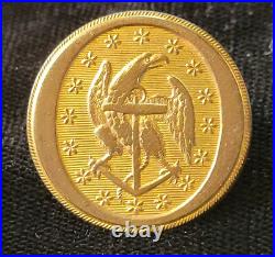 Pre CIVIL War 1 Piece United States Navy Officer's Button Albert# Na-81-a