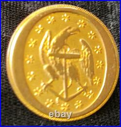 Pre CIVIL War 1 Piece United States Navy Officer's Button Albert# Na-81-a