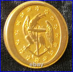 Pre CIVIL War 1 Piece United States Navy Officer's Button Albert# Na-81-a