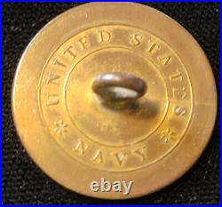 Pre CIVIL War 1 Piece United States Navy Officer's Button Albert# Na-81-a
