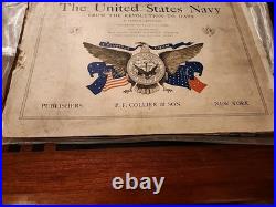 Pulp The United States Navy from the Revolution to Date-1918 P. F. Collier & Son