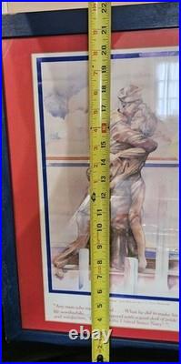 RARE 1982 HOMECOMING POSTER FROM FRA FOR U S NAVY MEMORIAL-22x18 RARE