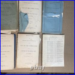RARE Navy Register Of The United States Lot 1800s Book US USN Marines 18F91