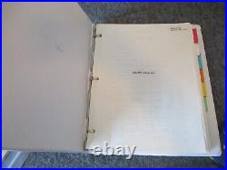RARE TOMAHAWK CRUISE MISSILE UNITED STATES NAVY TQM 1990 FLAG (3x5)+USBI BINDER