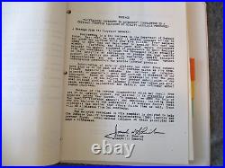 RARE TOMAHAWK CRUISE MISSILE UNITED STATES NAVY TQM 1990 FLAG (3x5)+USBI BINDER