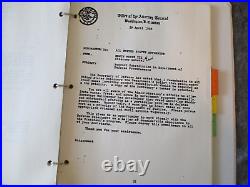 RARE TOMAHAWK CRUISE MISSILE UNITED STATES NAVY TQM 1990 FLAG (3x5)+USBI BINDER