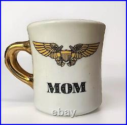 RARE Vintage US Navy Fighter Weapons School (TOP GUN) Pilots Ceramic Coffee Mug