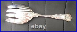 RARE! WWII US Navy Captain's Mess Cold Meat Server w Federal War Eagle Insignia