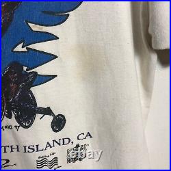 RARE vtg'97 US Naval Special Warfare Triathlon t-shirt L Moki Martin Graphics