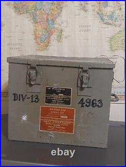 Radiation Detector US Navy Radiac Set AN/PDR-27CF With Case 4963