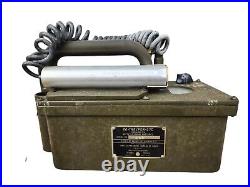 Radiation Detector US Navy Radiac Set AN/PDR-27E With Case Unused